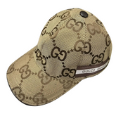 Gucci Cap Gold & Brown
